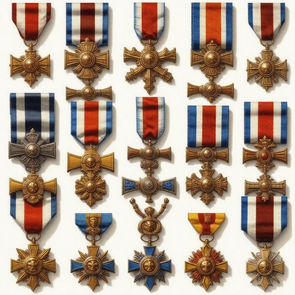 Orders, decorations, and medals